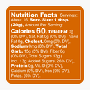 Nutrition facts label for Texan Heartland Coconut Pineapple Habanero Hot Jam, listing 60 calories and 13 grams of added sugars per 1 tablespoon serving.