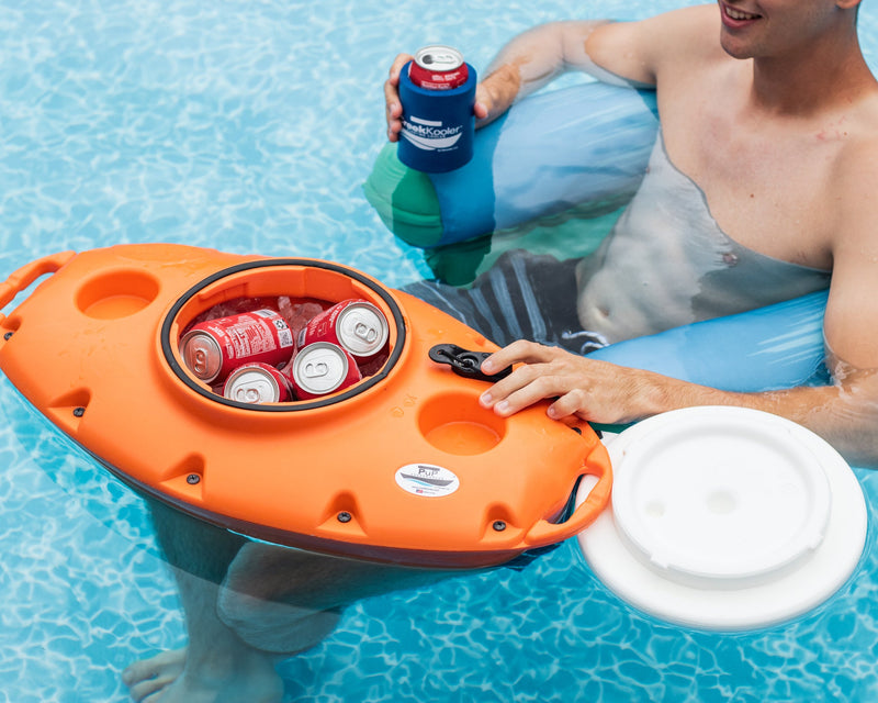 CreekKooler Pup Floating Cooler 15 qt towable kayak canoe SUP cooler at DDR BBQ Supply