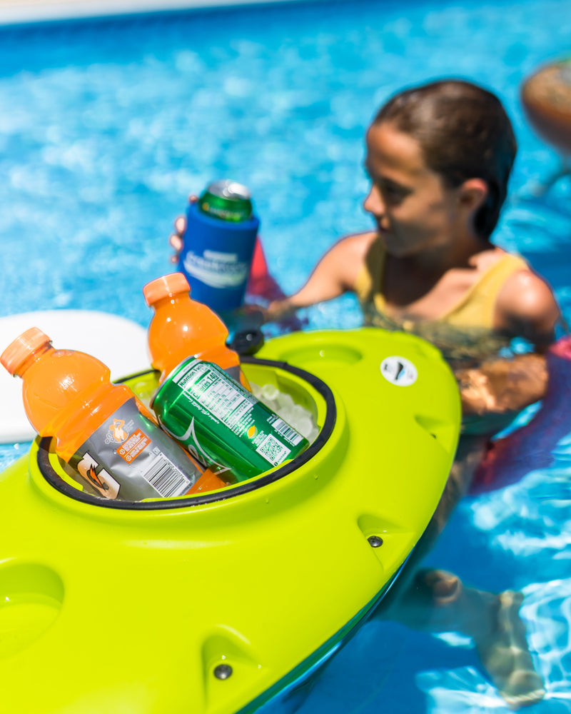 CreekKooler Pup Floating Cooler 15 qt towable kayak canoe SUP cooler at DDR BBQ Supply