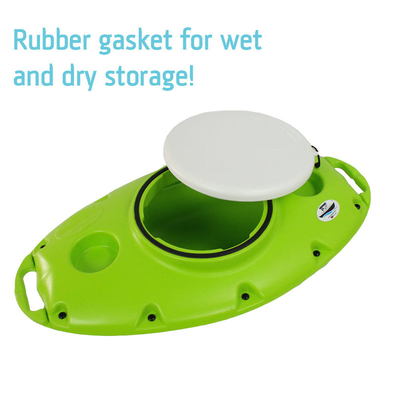 CreekKooler Pup Floating Cooler 15 qt towable kayak canoe SUP cooler at DDR BBQ Supply