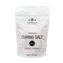A white resealable bag labeled The Spice Lab Curing Salt (Prague Powder