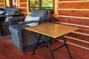 Mountain Summit Gear Premium Foldable Bamboo Camping Table | DDR BBQ Supply