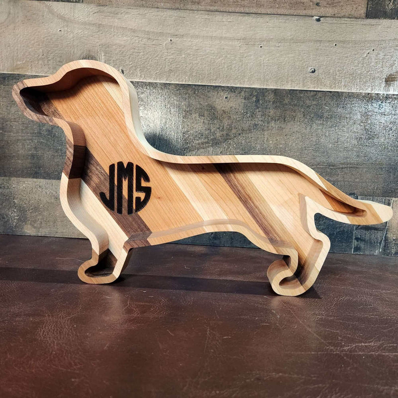 Dachshund Wood Tray