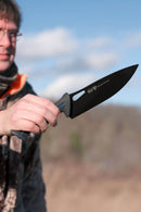 Dalstrong Night Shark Series Chef's Knife 8" up close