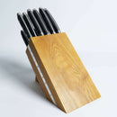 Dalstrong Gladiator Series 12-Piece Knife Block Set with German steel knives in Manchurian Ash wood block at DDR BBQ Supply