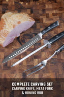 Dalstrong Gladiator carving knife and fork set 9 inch DDR BBQ Supply