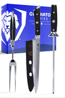 Dalstrong Gladiator carving knife and fork set 9 inch DDR BBQ Supply