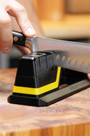 Dalstrong Hornet Series knife sharpener with three stage water based sharpening system