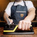 Dalstrong Hornet Series knife sharpener with three stage water based sharpening system