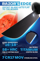 Dalstrong Night Shark 10 inch offset brisket slicing knife DDR BBQ Supply