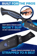 Dalstrong Night Shark 10 inch offset brisket slicing knife DDR BBQ Supply