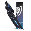 Dalstrong Night Shark 10 inch offset brisket slicing knife DDR BBQ Supply