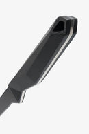 Dalstrong Shadow Black Carving Set – Titanium BBQ Knife and Fork Set for Slicing and Serving handle