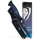 Dalstrong Night Shark 6" Curved Boning Knife – Titanium-Coated Meat Prep Knife for BBQ, Butchering, and Trimming