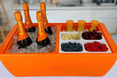 Dubler Party Cooler™ | Orange Burst | DDR BBQ Supply