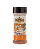 A pack of Hickman's BBQ Cajun Gluten Free Keto Friendly Natural BBQ Rub, made with clean ingredients, features a 4 oz bottle adorned with a cartoon alligator and offers southern-style barbecue seasoning. Comes in a pack of 2.