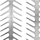 Flat stainless steel BBQ skewers, ideal for kabobs & Shrimp and available with personalization option with personalization