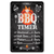 Barbecue Timer Metal Sign – Funny Decor for Patio or Grill Area