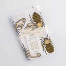 Gingiber Bee flour sack tea towel for kitchen decor and everyday use