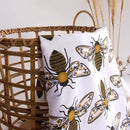 Gingiber Bee flour sack tea towel for kitchen decor and everyday use