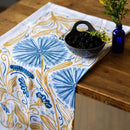 Gingiber Blue Caterpillar flour sack tea towel for kitchen decor and everyday use