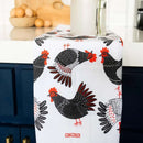 Gingiber Chicken flour sack tea towel for kitchen decor and everyday use