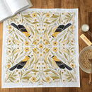 Gingiber Goldfinch flour sack tea towel for sourdough baking and kitchen use