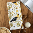 Gingiber Goldfinch flour sack tea towel for sourdough baking and kitchen use