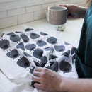 Gingiber Sheep flour sack tea towel for everyday kitchen cleanup and use