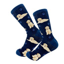 Goldendoodle dog socks with playful design perfect gift for Goldendoodle lovers from DDR BBQ Supply