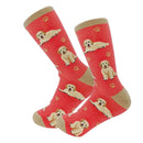 Goldendoodle dog socks with playful design perfect gift for Goldendoodle lovers from DDR BBQ Supply