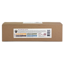 A brown cardboard box for B.T. Leigh’s Somethin’ to Finish With Gift Box - Gourmet Finishing Salts, featuring a label listing Lemon & Thyme, Garlic & Rosemary, Sumac & Onion, and Garlic & Oregano flavors with a QR code.