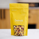 Gozney Detroit Pizza Dough Mix for thick pan-style crusts – perfect for outdoor pizza ovens – available at DDR BBQ Supply