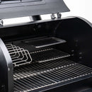 Green Mountain Grills Ledge 2.0 RACKT system with three racks shown for ribs, warming and griddle. 
