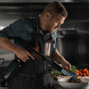 GrillBlazer Su-VGun and propane bottle stand for high-heat searing, sous vide, and charcoal ignition