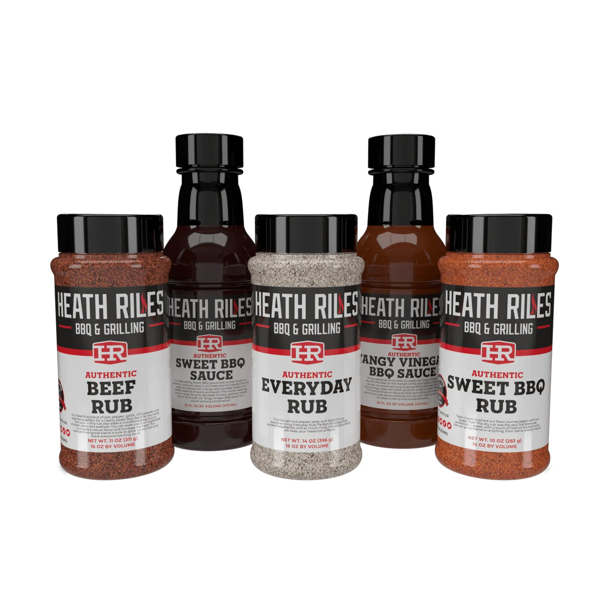 Heath Riles Ultimate Sauce Trio | DDR BBQ Supply
