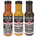 Heath Riles Classic Sweet Heat BBQ Glaze 3 Pack DDR BBQ Supply