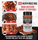 Heath Riles Competition BBQ Rub – Championship BBQ Seasoning for Pork, Beef, and Chicken