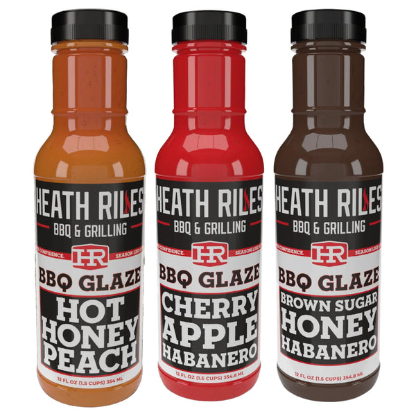 Heath Riles Competition Glaze 3 Pack DDR BBQ Supply