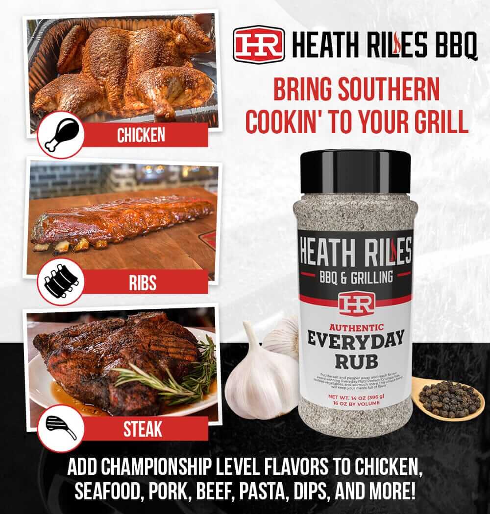 Heath Riles Everyday Rub Shaker | DDR BBQ Supply