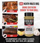 Heath Riles Garlic Butter Rub – Savory Garlic BBQ Seasoning for Steaks, Chicken, Seafood, and More