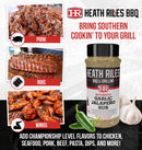 Heath Riles Garlic Jalapeño Rub – Bold Garlic & Spicy Jalapeño BBQ Seasoning for Grilling, Smoking, and Roasting