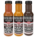 Heath Riles Honey Habanero BBQ Glaze 3 Pack DDR BBQ Supply