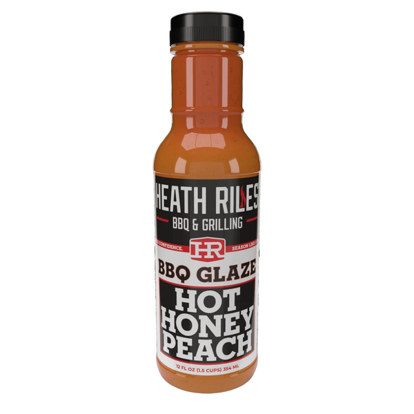 Heath Riles Hot Honey Peach BBQ Glaze DDR BBQ Supply