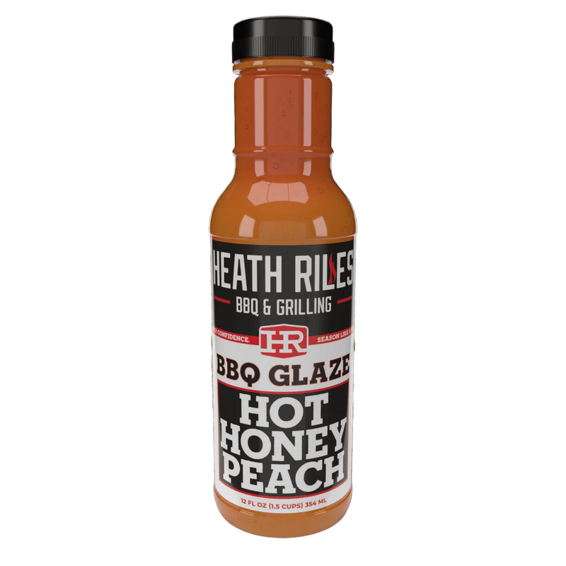 Heath Riles Hot Honey Peach BBQ Glaze DDR BBQ Supply