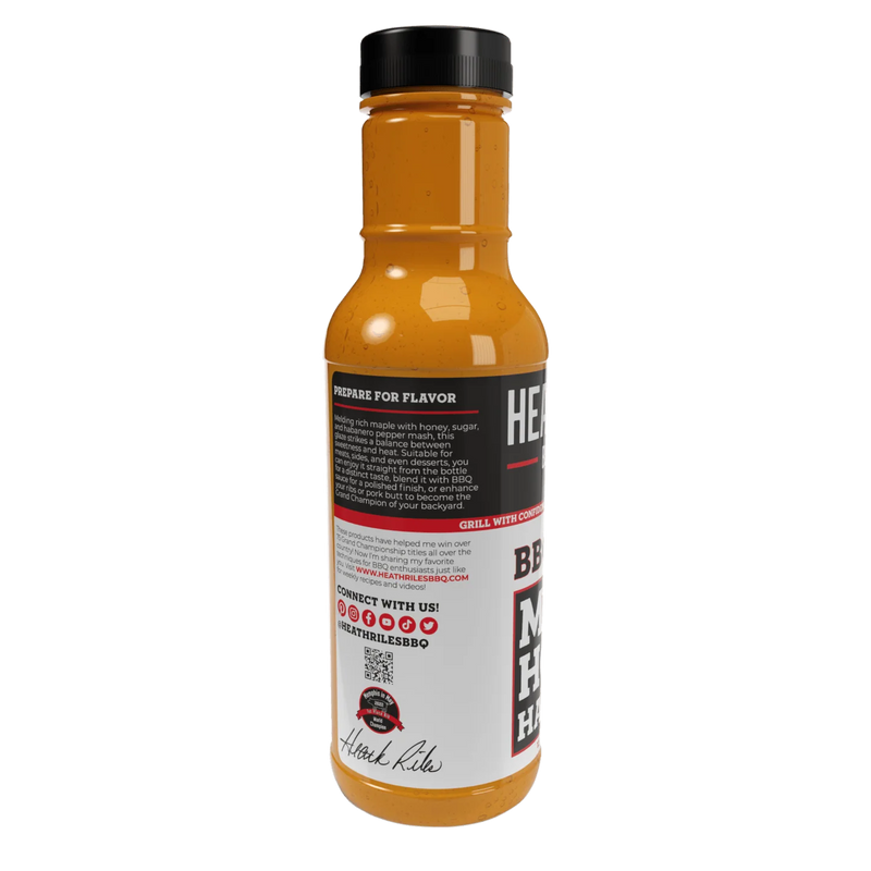 Heath Riles Maple Honey Habanero BBQ Glaze DDR BBQ Supply