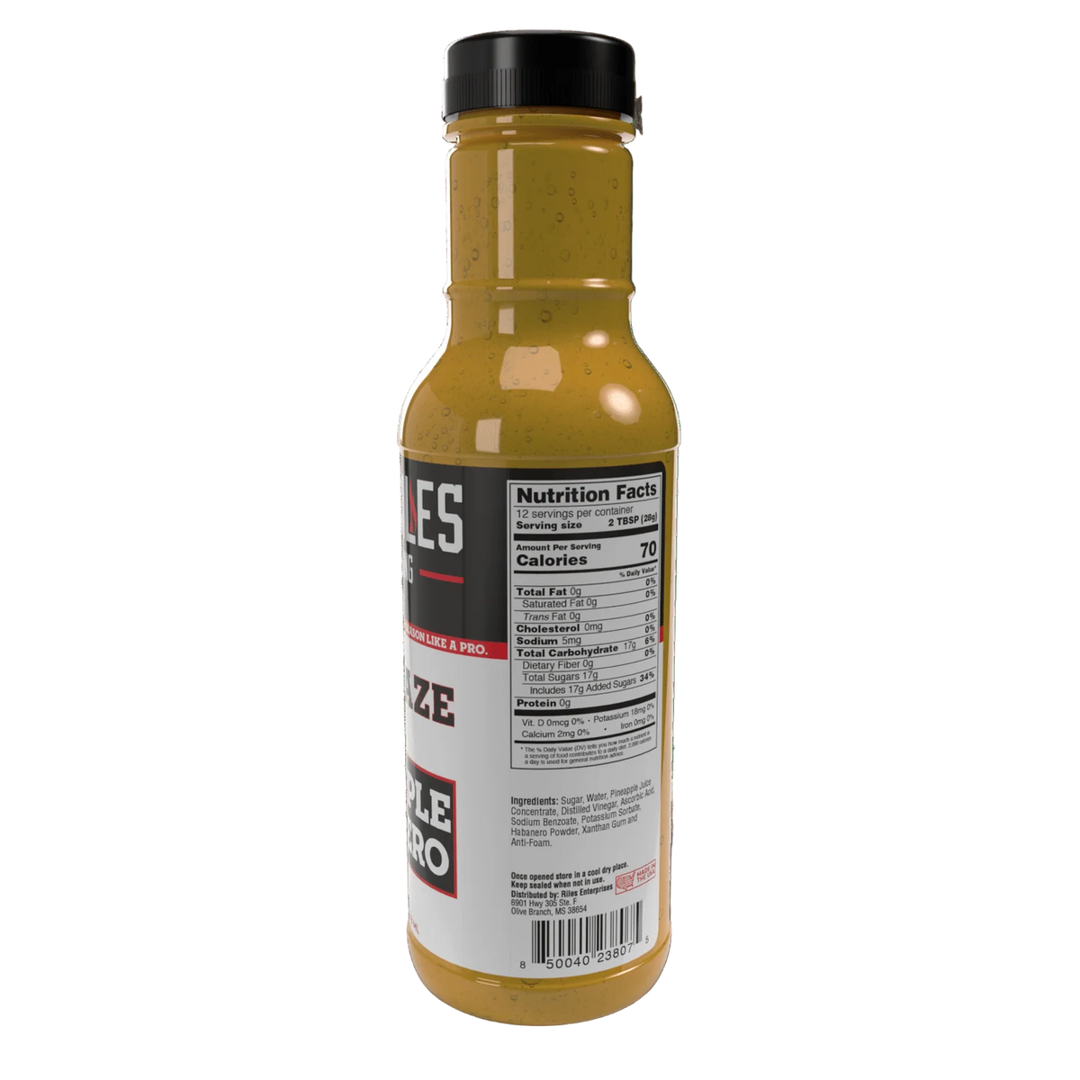 Heath Riles Pineapple Habanero BBQ Glaze | DDR BBQ Supply