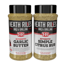 Heath Riles Seafood and Veggie BBQ Rub Bundle garlic butter citrus DDR BBQ Supply