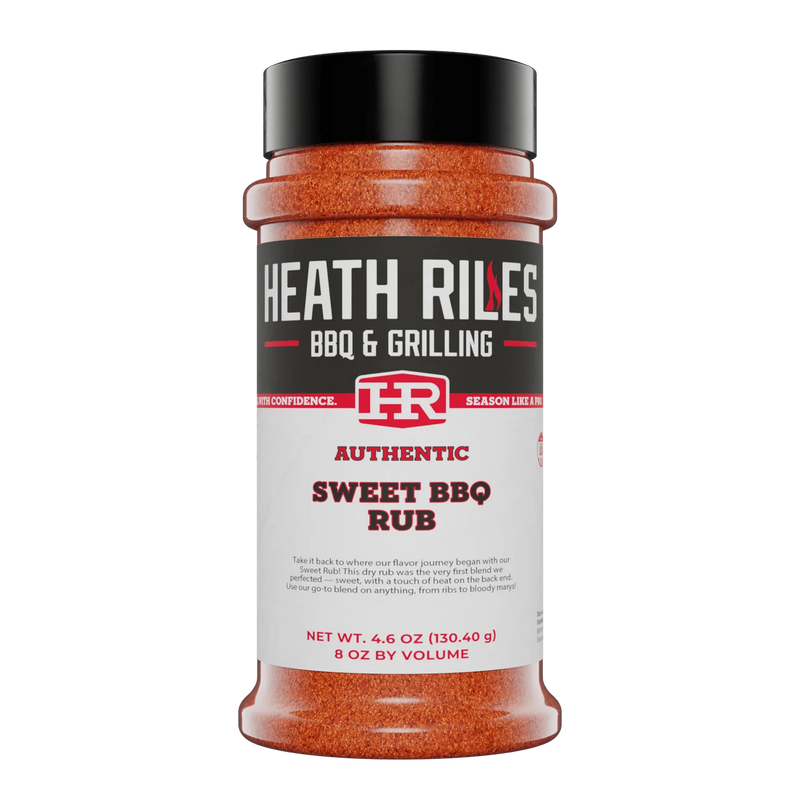 Heath Riles Sweet BBQ Rub – Sweet & Smoky BBQ Seasoning for Pork, Chicken, and More