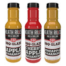 Heath Riles Sweet Fruit Habanero Glaze 3 Pack DDR BBQ Supply
